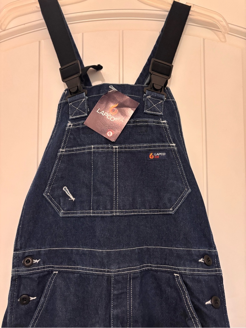 LAPCO FR Men’s Indigo Denim Bib Overalls
